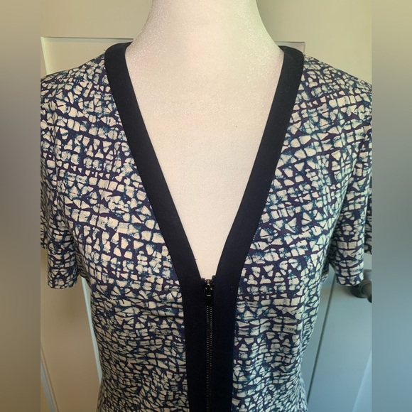 Tory Burch Blue Dress Style# 11152404 Size Medium - Picture 5 of 12